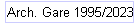 Arch. Gare 1995/2023